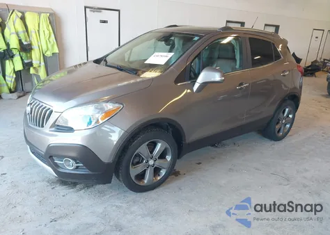 2014 Buick Encore Leather z USA, uszkodzony, nr VIN KL4CJCSB4EB786465